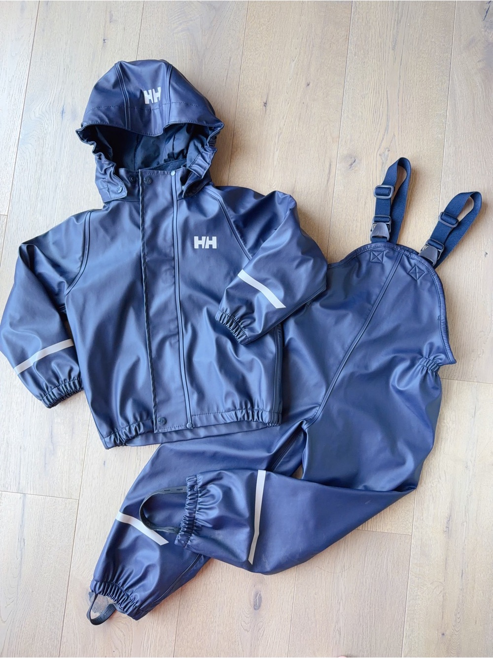 Helly Hansen Kids’ Bergen Fleece-Lined Rain Set 2.0